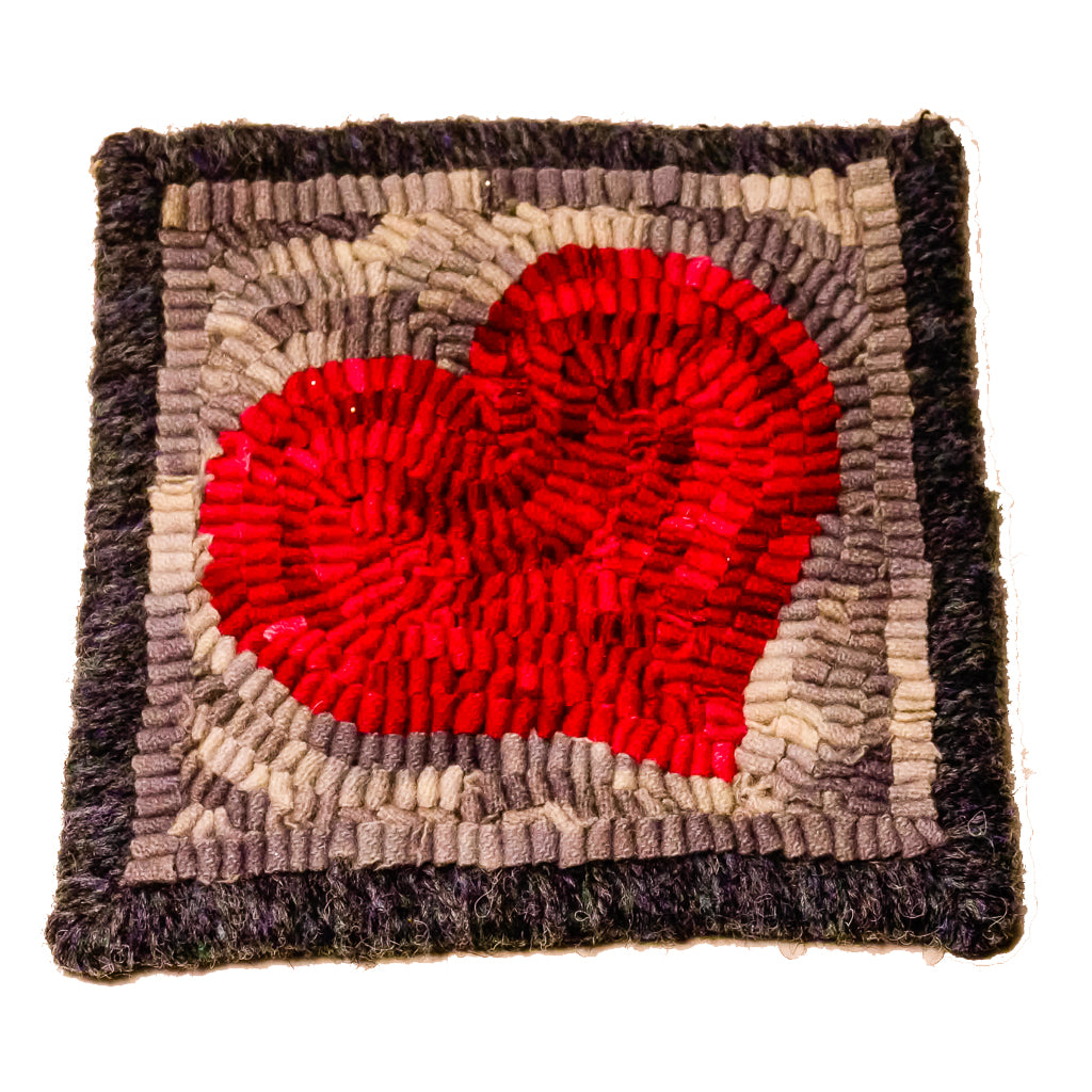 Heart Rug Hooking Kit